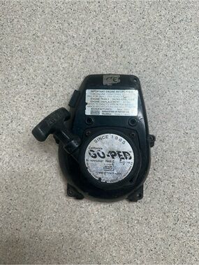Goped / 1/5 Scale RC G23LH Fan Cover and Pull Start Assembly Used Tested & Works
